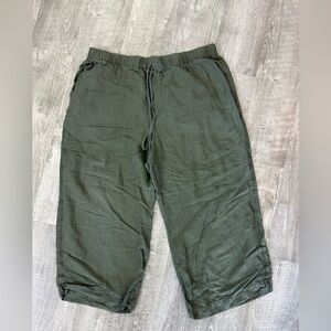 Abercrombie & Fitch Olive Joggers Size L